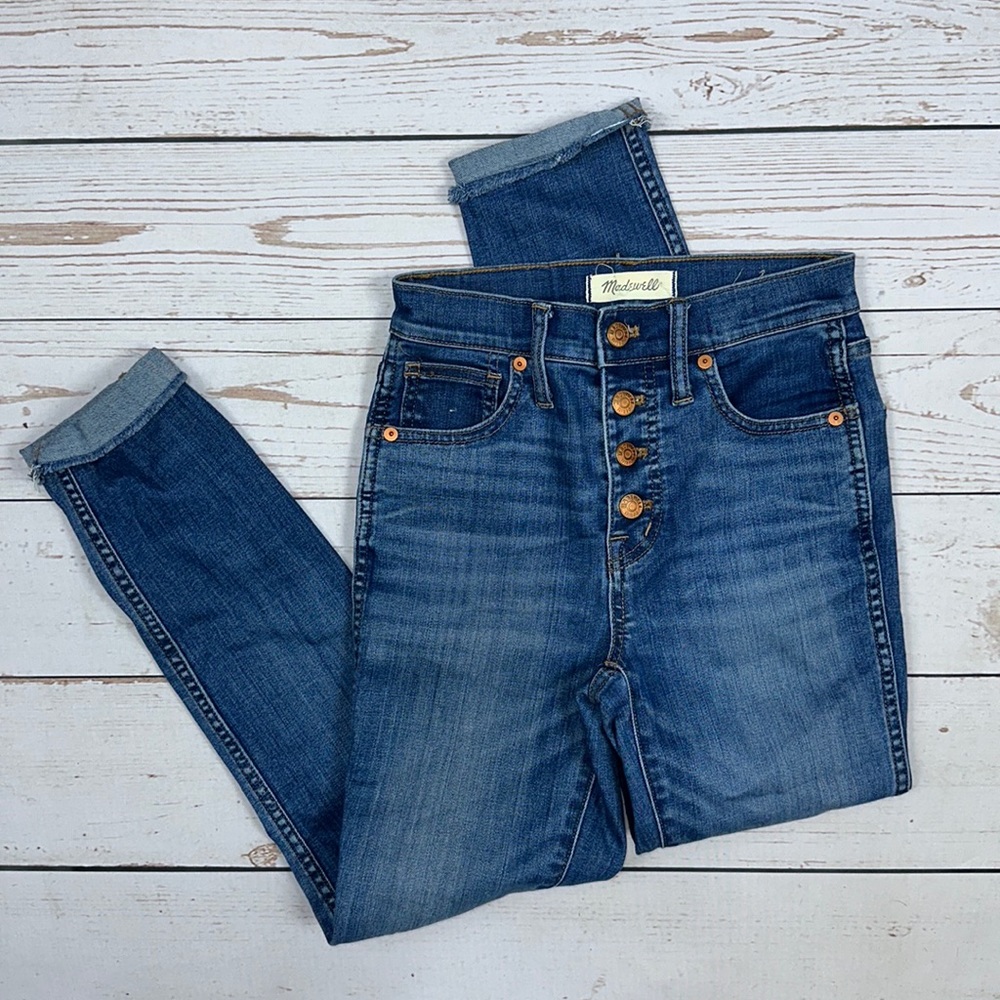 Madewell 10” High-rise Skinny Crop, Sz 23
